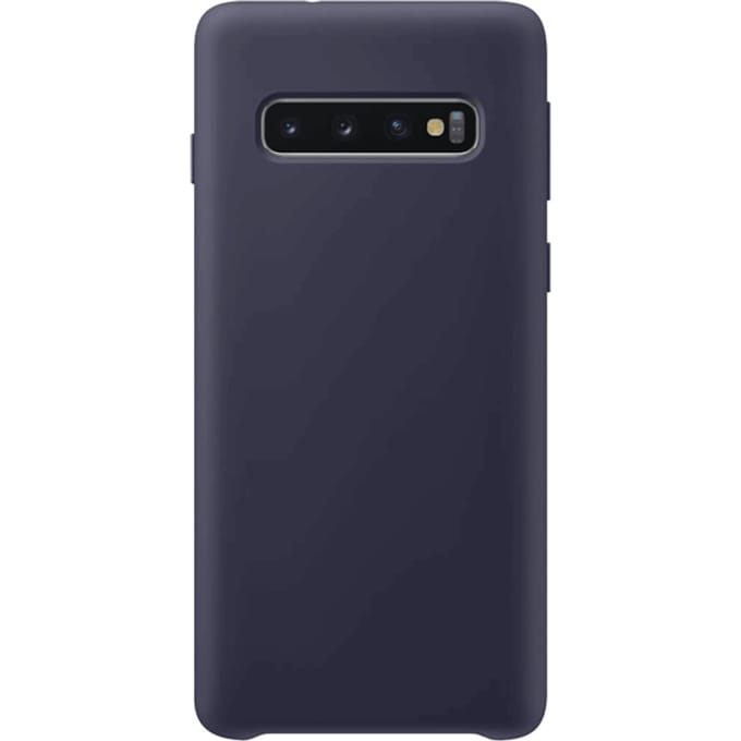 Samsung Galaxy S10 Plus Siliconen Back Cover - Darkblue