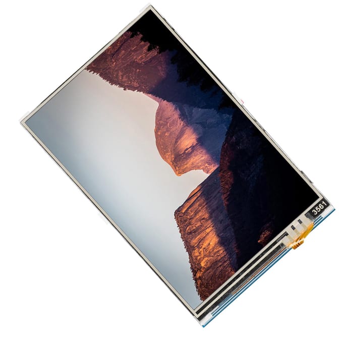 3,5 inch 480x320 resolutie kleurrijk TFT LCD touchscreen display voor Raspberry Pi