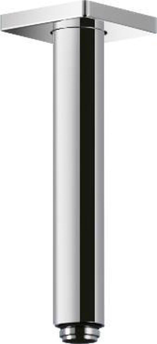 Plafonduitloop Hotbath Mate 15 cm Vierkante Rozet Chroom