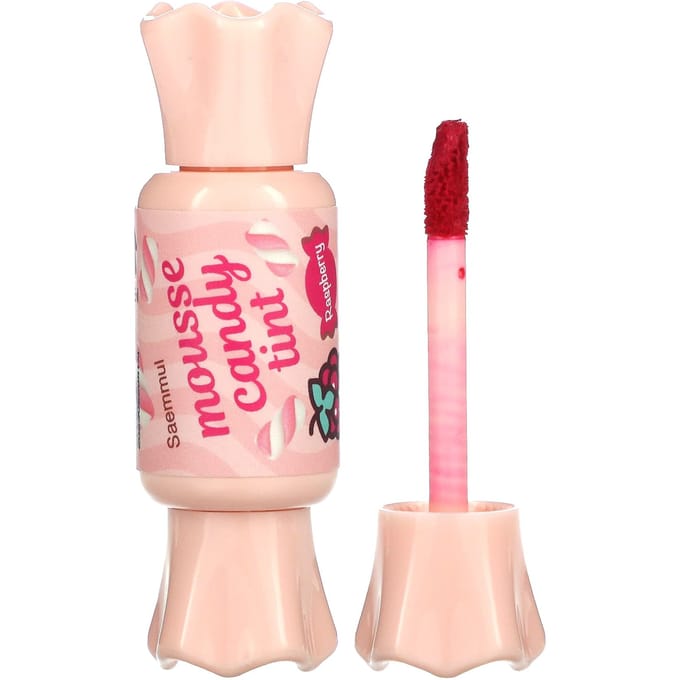 The Saem, spring water, mousse candy tint, 13 raspberries, 8g white