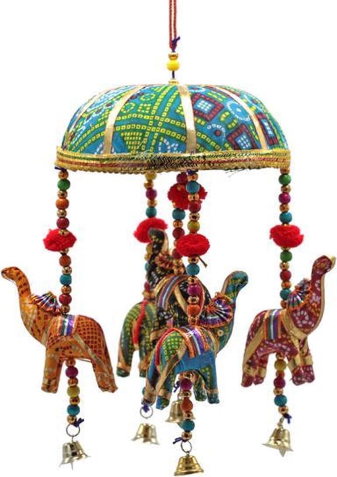 Mobiel – 5 Olifantjes – Decoratief Mobiel