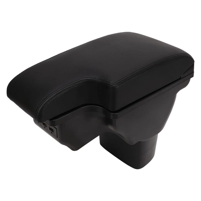 Auto Armsteunbak Interieur Middenconsole Voor USB Opbergruimte Zwarte Doos Vervanging voor Juke black