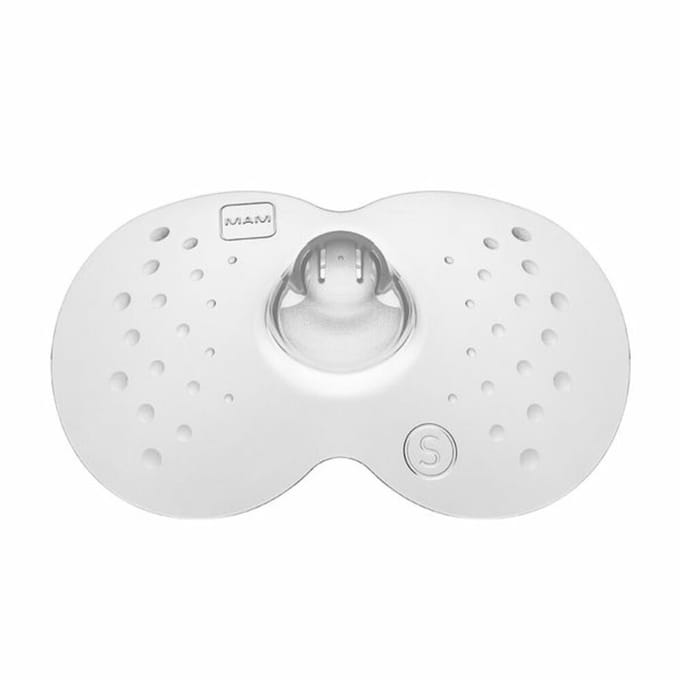MAM - Tepelhoedjes - Skinsoft-Siliconen - Zachte Pasvorm - Maat S - 2 stuks