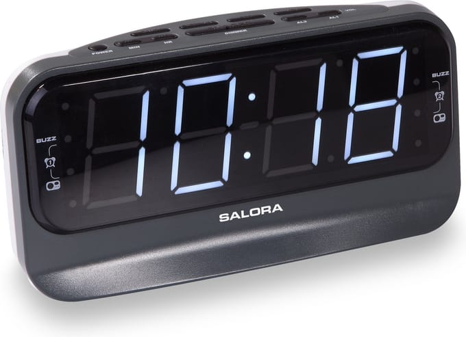 Salora ALARMCLOCK616 - Wekker - Wekkerradio - AM/FM - Digitale Wekker