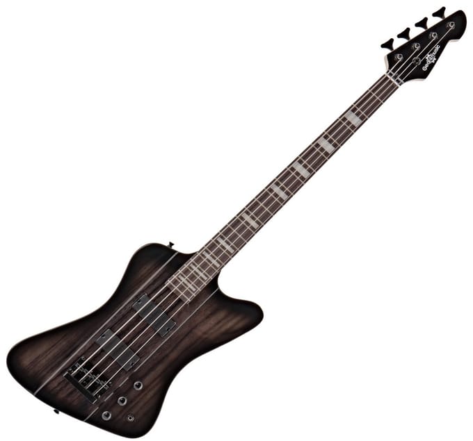 Harlem Z Basgitaar van Gear4music, Trans Black