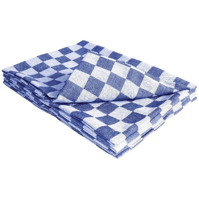 Vogue koks theedoek blauw