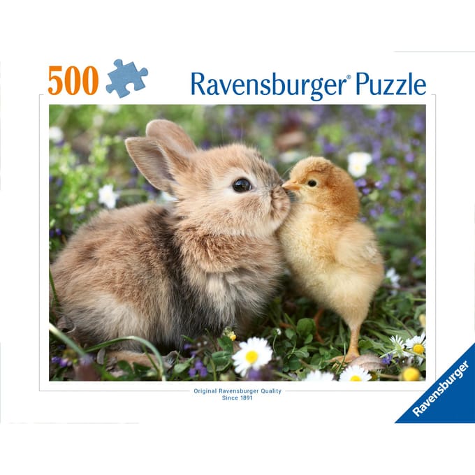 Ravensburger – Rabbit and Chick – Legpuzzel – 500 Stukjes