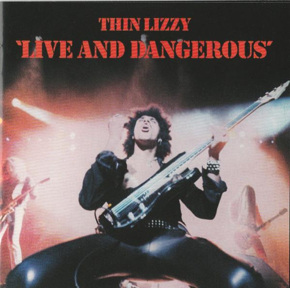 CD THIN LIZZY - Live & Dangerous 5322972 Vertigo Europa Rock Gebruikt