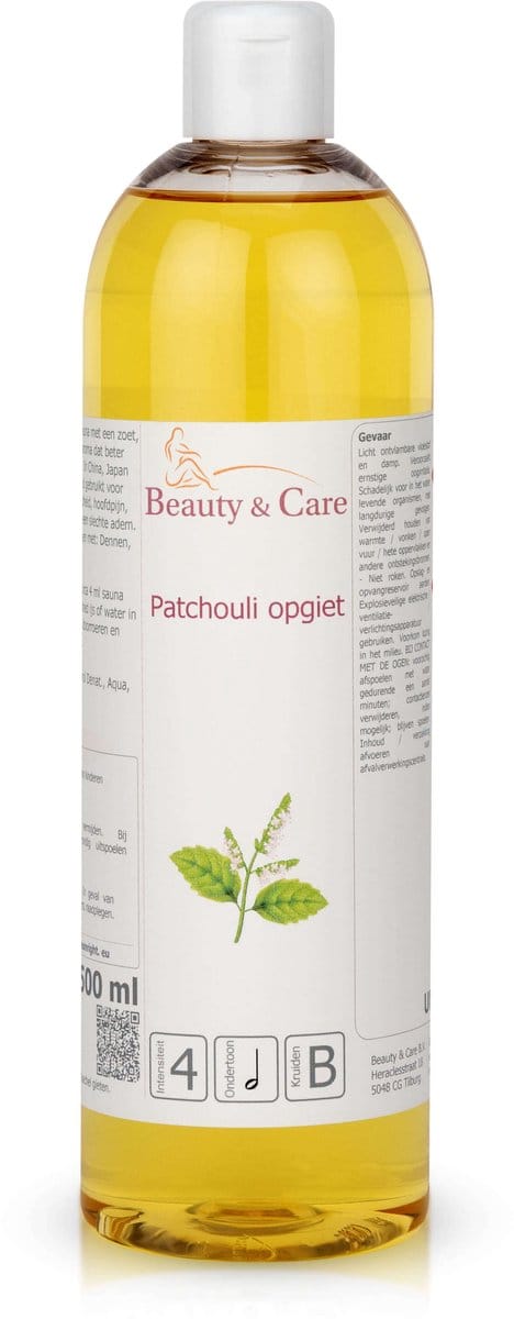 Beauty & Care - Patchouli opgiet - 500 ml. new