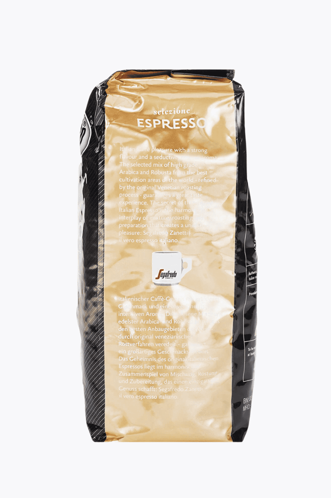 Segafredo Selezione Espresso 1 kg | Hele bonen | Brazilië | Romige Italiaanse melange met delicate crema voor volautomatische espressomachines