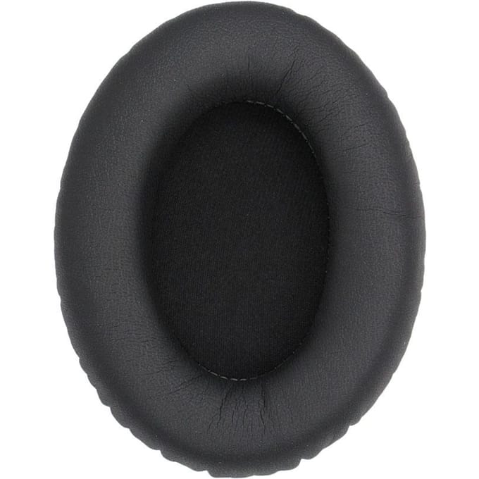 Vervangende oorkussens voor Audio Technica ATH-ANC7 ANC9 ANC27 ANC29 ANC70 hoofdtelefoons Spons oorkussen 2PCS zwart