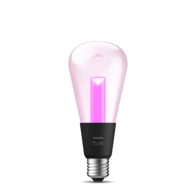 Philips Hue Lightguide LED lamp - E27 fitting - aanpasbaar wit en gekleurd licht - standaard lampvorm - 168mm hoog - slimme verlichting