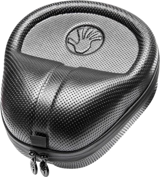 Hoofdtelefoon Opbergdoos - Draagbare Case - Bescherming Onderweg - Stevige Constructie - 10.8 x 18.4 x 22.2 cm - Zwart