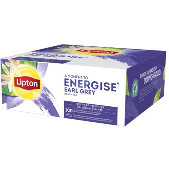 Lipton Feel Good Selection Thee earl grey - Pak 100 zakjes x 2 gram