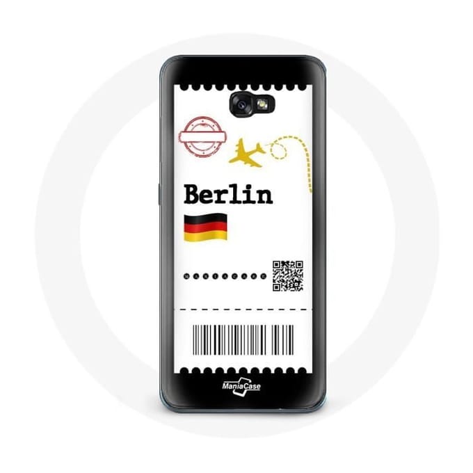 Case voor Samsung Galaxy A8 2016 Berlijn vliegticket