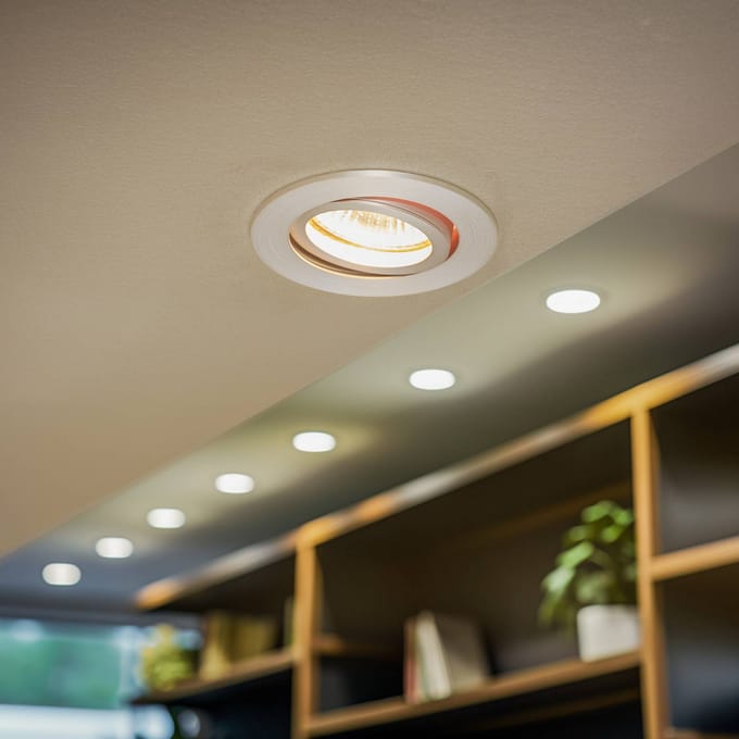 Brumberg 0063.25 - Recessed lighting spot - GX5.3 - 1 bulb(s) - Halogen - 50 W - Aluminium