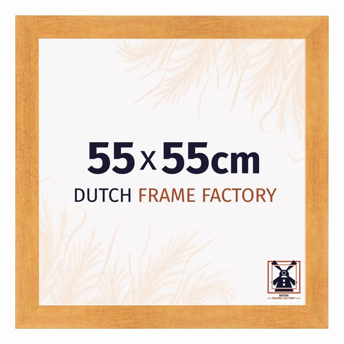 Fotolijst 55x55 cm - MDF - Oranje - Praag