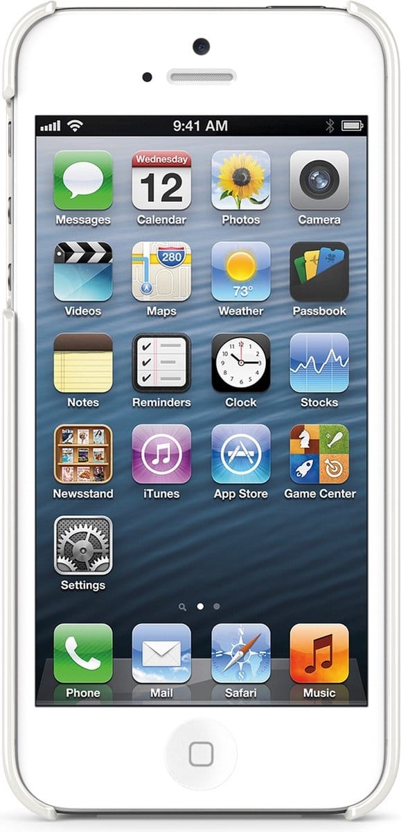 Belkin Shield Sheer Hoes voor Apple iPhone 5/5S - Wit