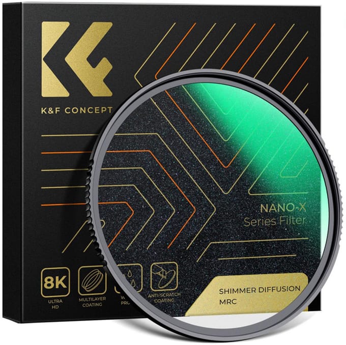 K&F Nano-X-Shimmer Diffusionsfilter 58 mm