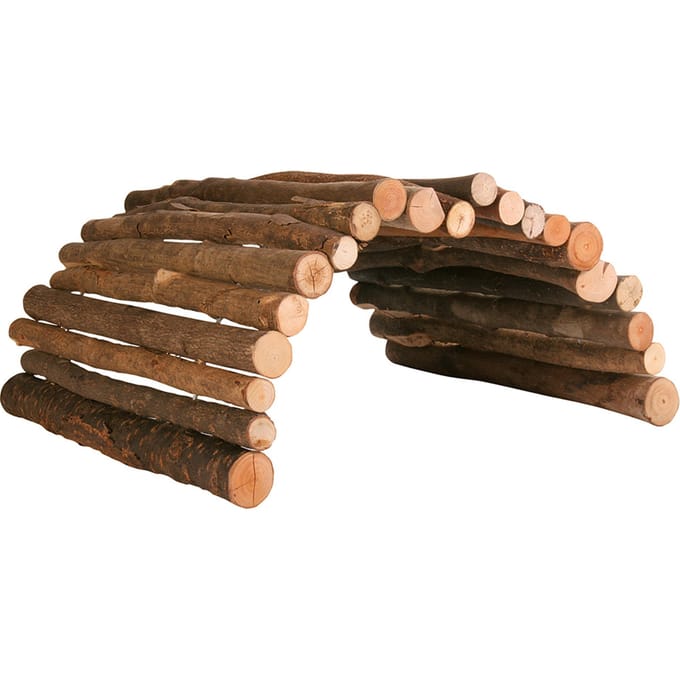Trixie Flexible Bark Wood Bridge Small Animals 51x30cm