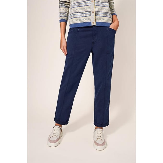 White Stuff Thea Trouser Dark Navy Taglia: 6 | Pantaloni Outlet | Donna | Blu