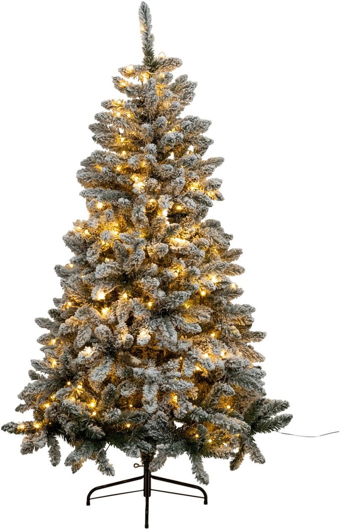 Fééric Lights and Christmas Lichtgevende Kerstboom met sneeuw - Ø105xH180cm - Wit