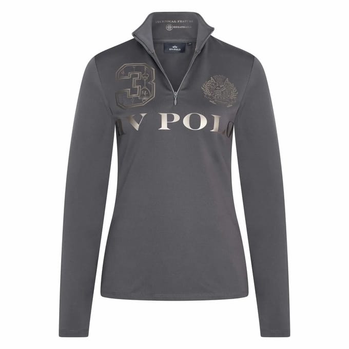 Hv Polo - Top Hvpfavouritas Luxury - Zinc Grey - 152