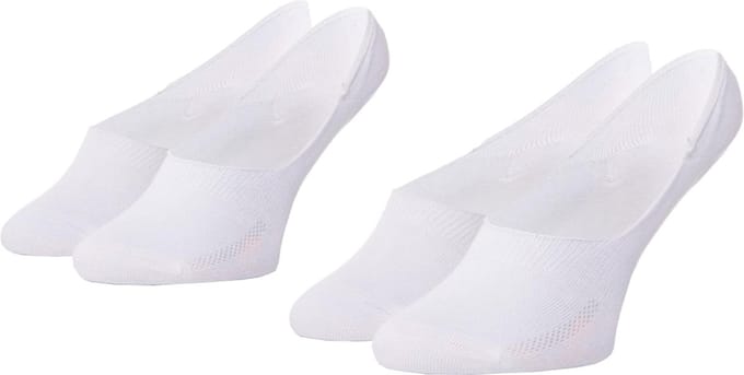 Levi's Sneakersok Low Rise Wit 2Pack - Maat 43-46 - Heren - Sneakersokken
