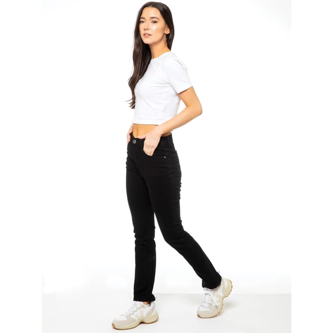 Enzo Rechte Denim Jeans voor Dames