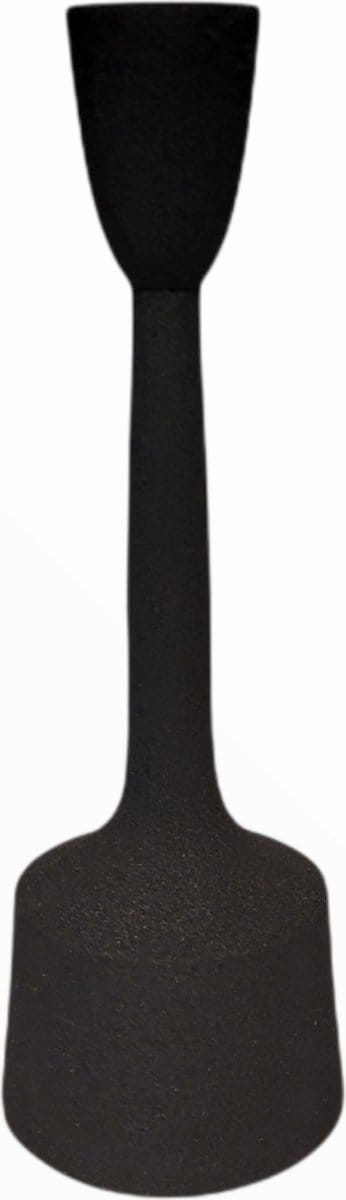 Branded By - Kandelaar - Ditte - Zwart - Metaal - 19 cm hoog