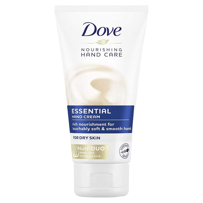 Dove Voedende Handverzorging Essential NutriDUO Handcrème voor Droge Huid 75ml, 3-pack