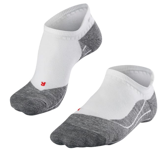 FALKE RU4 Invisible anti-blaar katoen functioneel materiaal hardloopsokken heren wit - maat 46-48
