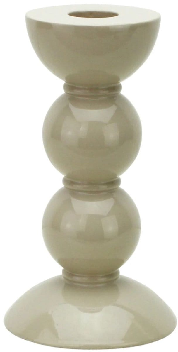 Addison Ross - Kandelaar Bobbin Cappuccino 14cm - Kandelaren