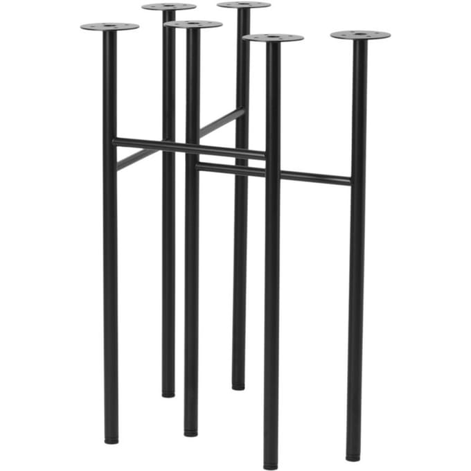Ferm Living - Mingle tafelpoten (set van 2) - zwart - W68