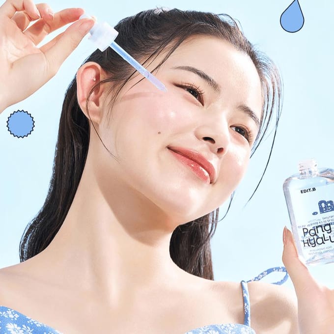 [EDIT.B] Ampoule de panthénol d'acide hyaluronique Pang barrière contre l'humidité 100 ml white
