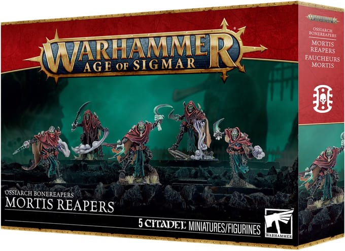 Beeldjes Games Workshop Warhammer AoS - Ossiarch Bonereapers Faucheurs Mortis