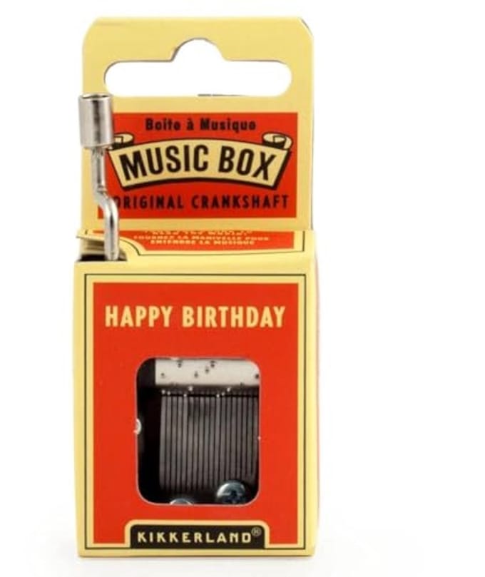 Leuke Verjaardag Crank Muziekdoos