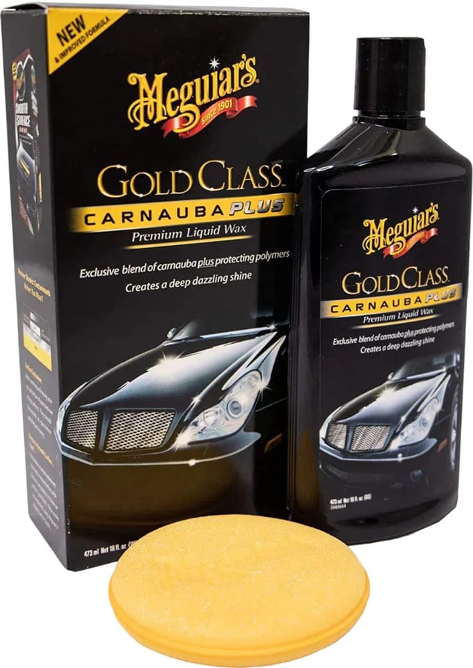 Meguiar's Gold Class Carnauba Liquid Wax - Autowax - Carnauba auto wax - 473ml