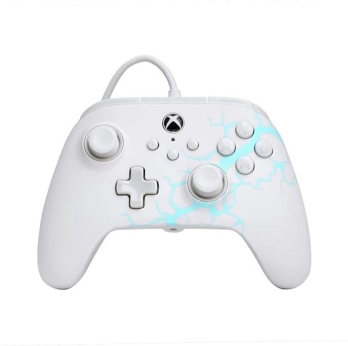 PowerA Advantage Bedrade Controller - Xbox Series X|S - Arctic Ice - 3m USB-kabel