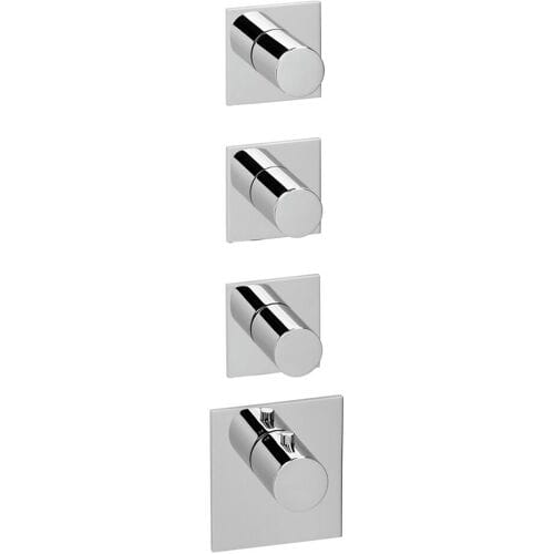 Herzbach LOGIC XL 3 colour set for universal thermostat module 11.523010.1.01