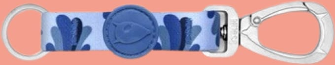 Morso - Key Cord Sleutelhanger Gerecycled Splash Blauw