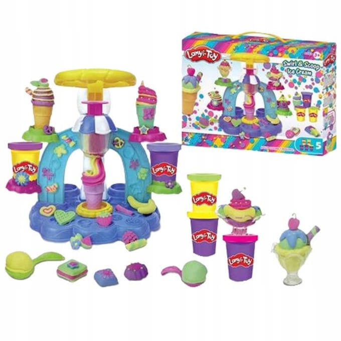 Grote Creatieve IJssalon Speelgoed Klei Set voor Kinderen