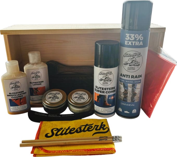 Slitesterk Complete Poetskist voor Gladleer