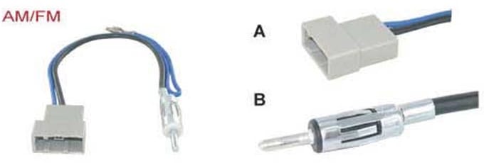 Antenne adapter female --> din male