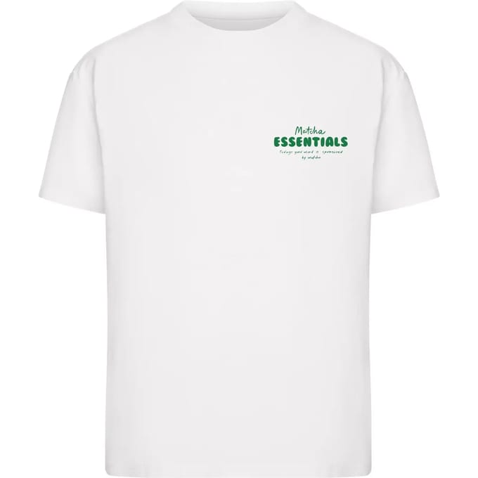 Dames-T-shirt Miss Tee Matcha Essentials Good Mood