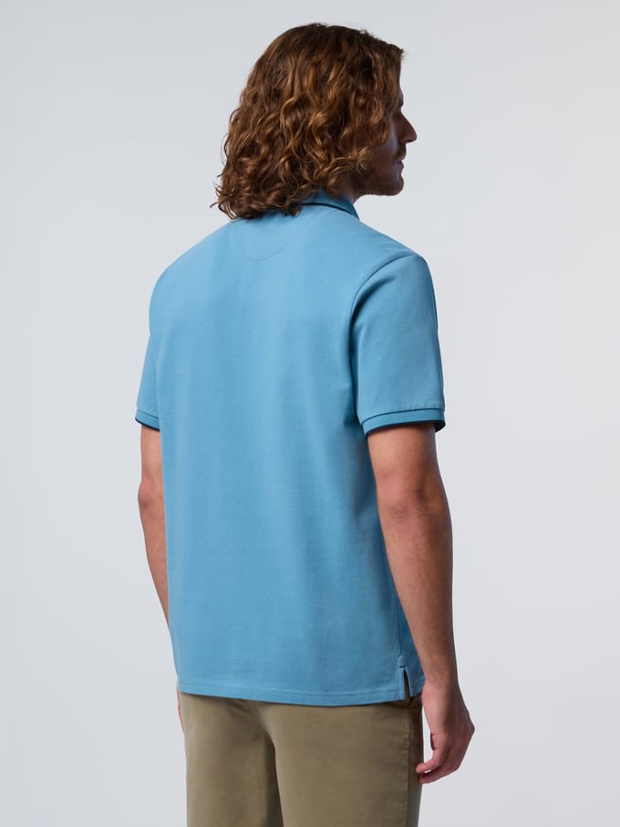 North Sails Polo overhemd Met contrasterende boorden