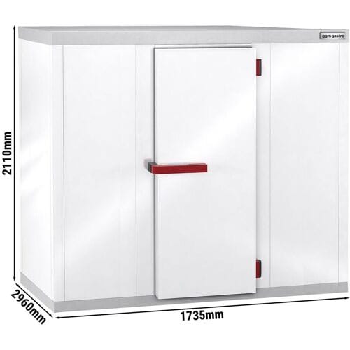 GGM Gastro Kühlzelle - 1730x2960 - 8,60m³ Wit