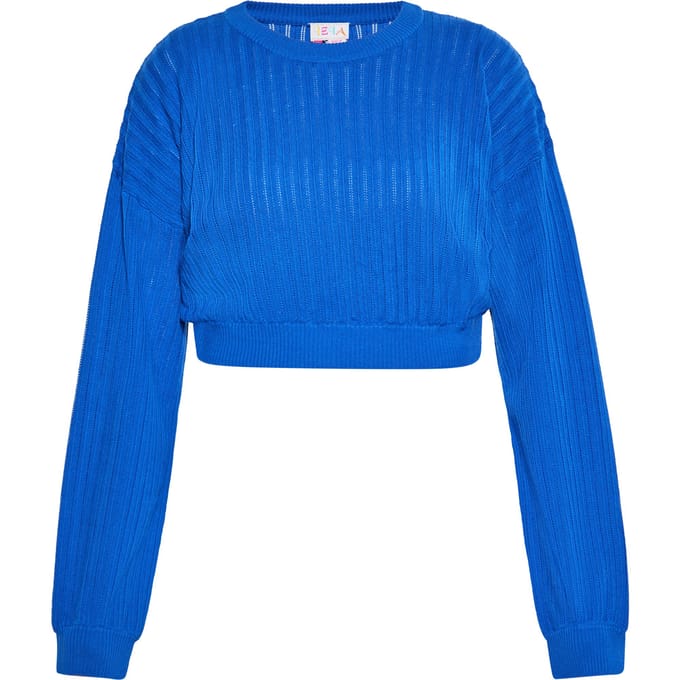 IZIA Jumper Dames kobalt blauw