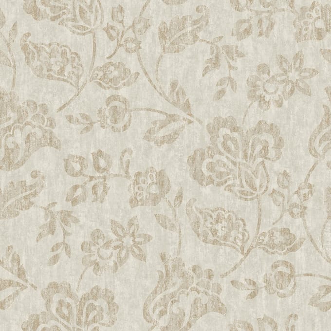 Boråstapeter Vliesbehang 38740 - Borosan Hem - Bloemen Wit - 53cm x 11.20m