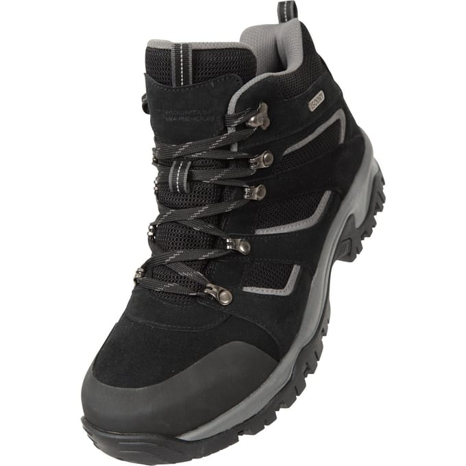 Mountain Warehouse Heren Voyage Suede Waterdichte Laarzen (Zwart)